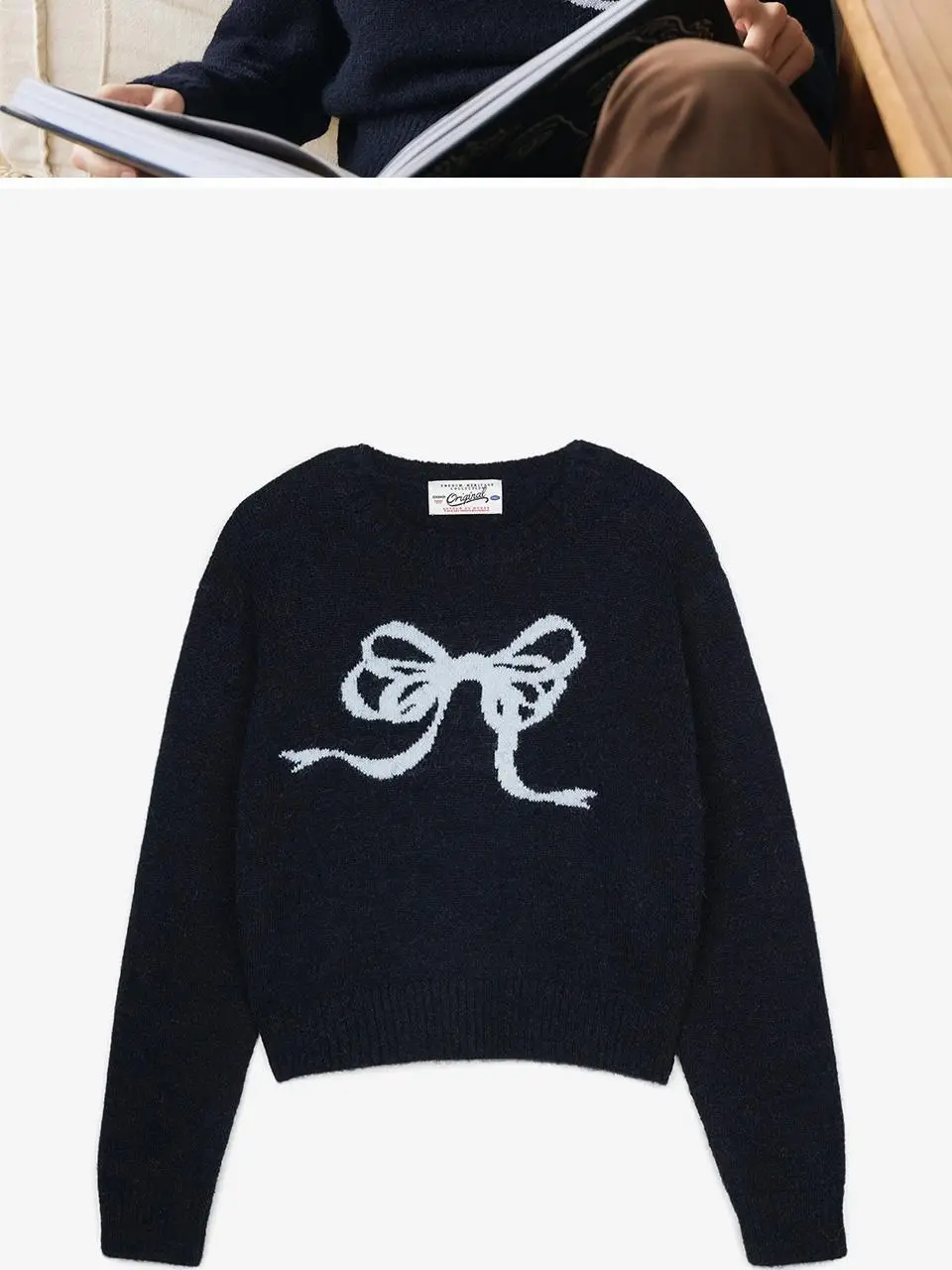 [모음전] 벤시몽 RIBBON JACQUARD KNIT - 3color 상세페이지 16